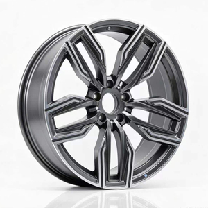 Jantes en alliage forgé monobloc à cinq branches usinées gris canon 19 pouces 8.5J 5x112 pour BMW X5 <span class=keywords><strong>X6</strong></span> modèles SUV tout-terrain - Product Image 3