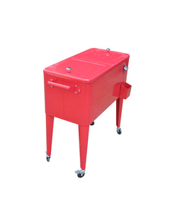 Chariot réfrigérant pour aliments et boissons 80L, <span class=keywords><strong>prix</strong></span> d'usine # Tendance : Chariot isotherme portable en acier JimBon, personnalisable, pour la vente en gros - Product Image 6