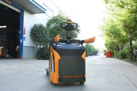 Transpalette Électrique 2500kg 5000kg pour Entrepôt, Chariot Élévateur Mini AC avec Déplaceur Latéral Hydraulique CBDIII, Batterie Plomb-Acide