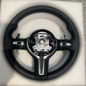 Volante Completamente de Cuero para <span class=keywords><strong>BMW</strong></span> M3 M4 M5 M6 F30 F10 F15 F36 F20 F22 E71 E81 E82 E84 E87 E88 E90 E91 E92 X1 X2 X3 X4 X5 X6 - Product Image 6
