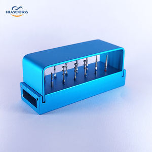 Huacera 6000A fresa diamantata dentaria Kit lucidanti in silicio FG assortiti e punte per Router con punta in carburo per cliniche odontoiatriche - Product Image 4