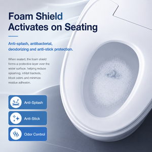 ZOGII CE Automatic Smart Ceramic <strong>Commode</strong> Toilet Applicable in the United States Applicable in Canada North American Ceramics - Product Image 6