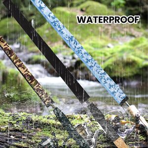 Custodia Protettiva in Neoprene Mimetico per Canna da Pesca - Ideale per Casting, Trolling e Spinning - Borsa da Viaggio e Custodia per la Conservazione - Product Image 6