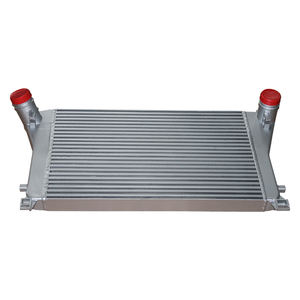 Radiateur universel en aluminium de refroidisseur intermédiaire de plaque de barre d'entrée sur mesure pour VW <span class=keywords><strong>Golf</strong></span> 7 GTI <span class=keywords><strong>R</strong></span> MK7 1.8T 2.0T montage avant pour A3 S3 - Product Image 4