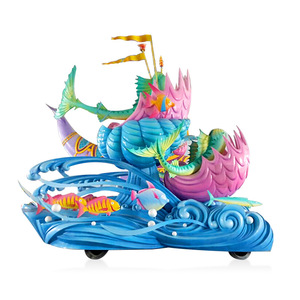 Flotteur de célébration en fibre de verre Libit, flotteur de parade personnalisé pour événements extérieurs, parcs d'attractions, décoration paysagère - Product Image 5