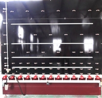 Système de séchage de précision par souffleur d'air vertical pour panneaux en verre trempé, machine de lavage automatique de verre isolant
