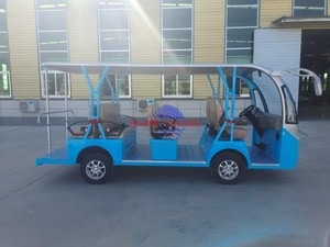 Mini-bus électrique polyvalent pour visites touristiques, navette scolaire, hôpital, zoo, excursions nocturnes, en promotion avec bac de chargement - Product Image 6