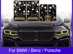 Feux avant LED jaune citron, feux <span class=keywords><strong>de</strong></span> jour LED Golden Eye pour BMW Série 7 G11 G12 2019 <span class=keywords><strong>2022</strong></span> - Product Image 2