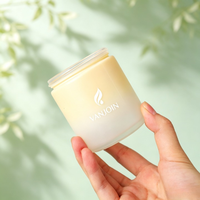 Flacon en verre givré mat à pois, conteneur en verre protégé contre les UV, 180 ml, pour sérum et compléments de soin de la peau, avec couvercle hermétique