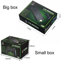 Consola de Videojuegos M8 Stick para TV Familiar 4K HD con 64G y 20000 Juegos Integrados, Control Inalámbrico Gamepad de 2.4G