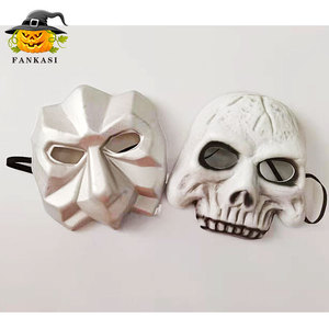 Halloween Skull <b>Mask</b> Plastic Costume Party Prop For <b>Men</b> Women Adult Horror Festival - Product Image 3