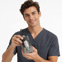 Pièce à main à brosse de type E 35000 tr/min SDE M33ES, micromoteur en acier inoxydable, poignée professionnelle portable pour manucure, STRONG 108E