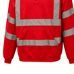 Hi Vis Softshell Waterproof Reflective Safety Workwear <b>Jacket</b> <b>Construction</b> Cloths Made of Durable Polyester Customizable Logo - Product Image 5