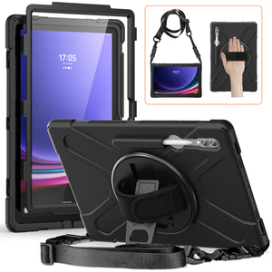Custodie e custodie per Tablet da 14.6 pollici per <span class=keywords><strong>Samsung</strong></span> <span class=keywords><strong>Tab</strong></span> <span class=keywords><strong>S9</strong></span> Ultra X910 S8 Ultra X900 robusto Cover protettiva per tracolla - Product Image 4