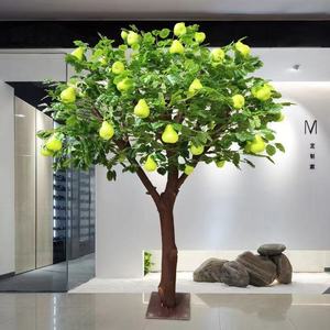 Arbre artificiel pêcher, hawthorn, <span class=keywords><strong>cerisier</strong></span>, pour <span class=keywords><strong>d</strong></span>écoration intérieure, hôtels et centres commerciaux - Product Image 3