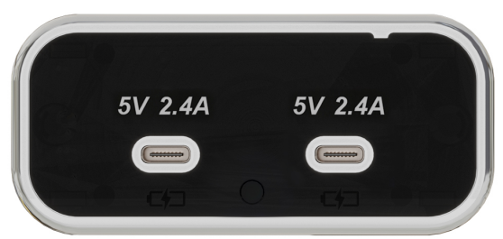 USB C 5 v2.4a + USB-C 5V 2.4A