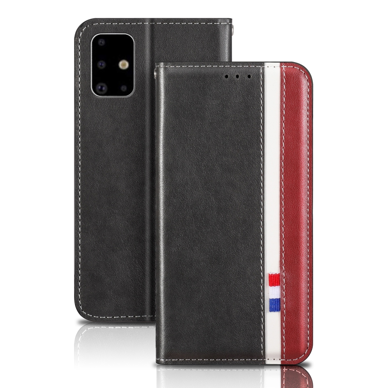 High Quality PU Leather Flip Phone Case for Samsung galaxy A71 with stands Wallet Book Cell phone Case