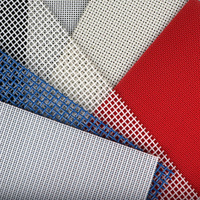 Tissu en maille carrée en polyester monofilament à armure simple pour la fabrication de panneaux en fibrociment et l'industrie du papier