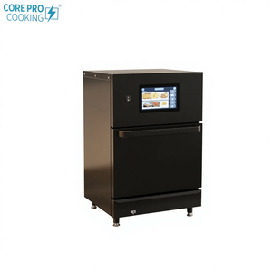Four électrique rouge et noir en acier inoxydable, haute vitesse, 16 L, grande capacité, <span class=keywords><strong>pour</strong></span> boulangerie commerciale, cuisson rapide, hôtel, <span class=keywords><strong>buffet</strong></span>, Wi-Fi - Product Image 1