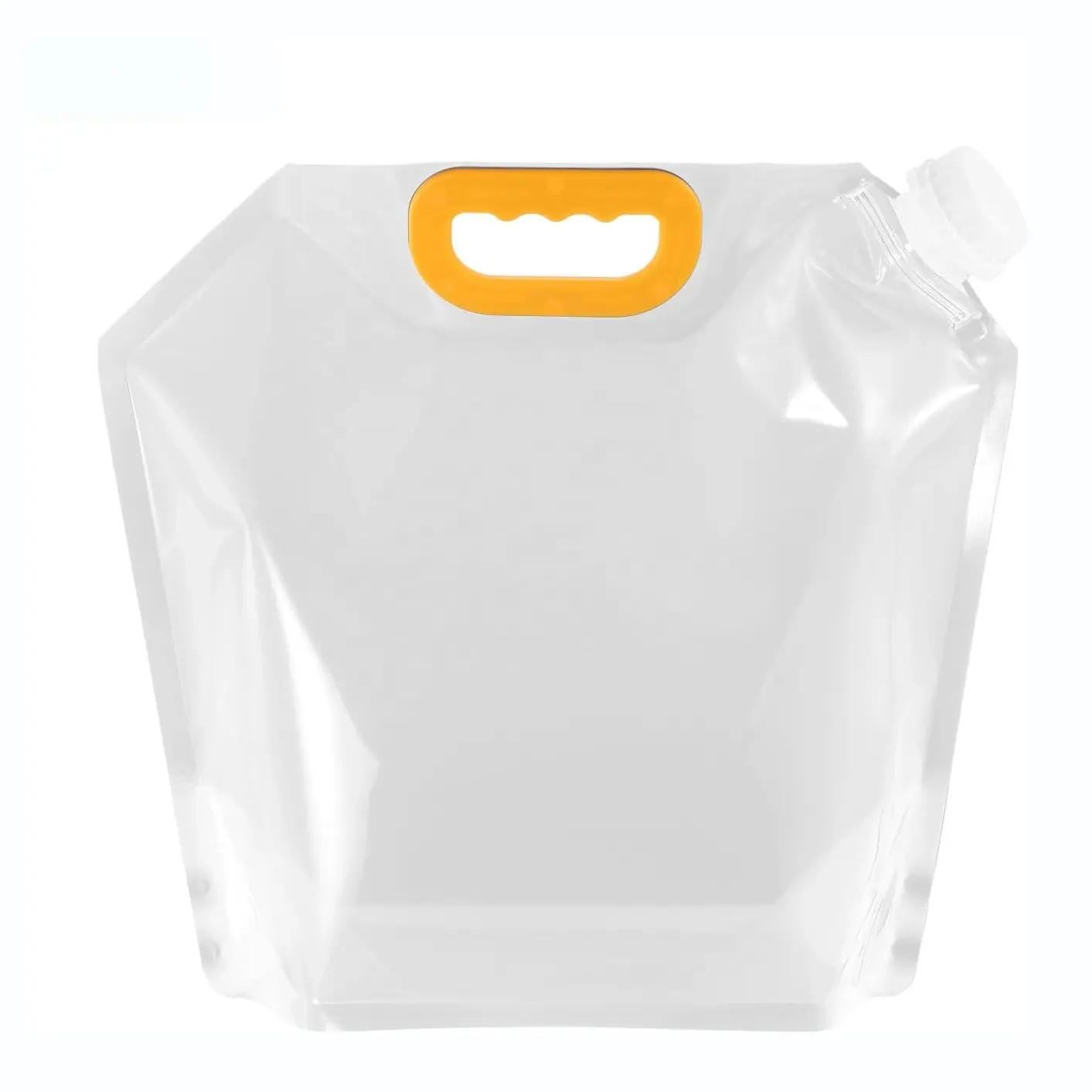 फोल्डेबल ढहने वाले कंटेनर वाटर बैग 20l तह पानी की बोतल जूग वाहक टैंक फोल्डेबल वाटर बैग
