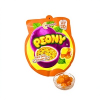 OEM ODM Halal 150g Permen Gummy Buah Berlapis yang Dapat Dikupas, Lembut, Kenyal, Sangat Lezat, Rasa Buah Campuran, Label Pribadi, Manufa