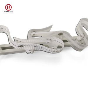 Accesorios para persianas, cintas de riel de cortina onduladas plegables, accesorios de pista de serpiente, <span class=keywords><strong>precio</strong></span> de fábrica - Product Image 4