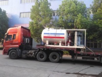 Réservoir de stockage de GPL en vrac de 10 m3, réservoir GPL sur patins de 5 tonnes, prix