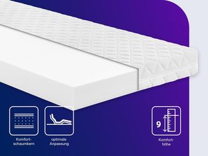 <span class=keywords><strong>Materasso</strong></span> in Memory Foam <span class=keywords><strong>per</strong></span> <span class=keywords><strong>Bambini</strong></span> 120 X 60 X 9 cm, Traspirante, Facile da Pulire, con Rivestimento di Alta Qualità - Product Image 3