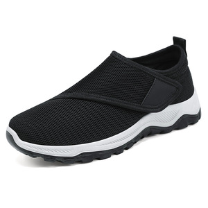 <span class=keywords><strong>Scarpe</strong></span> Estive Casual da <span class=keywords><strong>Uomo</strong></span>, Design Traspirante in Rete, Slip-On con <span class=keywords><strong>Velcro</strong></span>, Comode <span class=keywords><strong>Scarpe</strong></span> da Papà, Facili da Indossare - Product Image 5