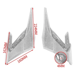 XXUN-Kit de carenado para motocicleta, cubierta de Panel lateral de ala, marco de capó, accesorios para Honda <span class=keywords><strong>CB</strong></span> <span class=keywords><strong>650R</strong></span> <span class=keywords><strong>CB</strong></span>-<span class=keywords><strong>650R</strong></span> CB650R 2013-2018 - Product Image 6