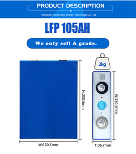 EV xe một lớp 3.2V 20Ah 30Ah 50Ah 80Ah 90Ah 100Ah 160ah 200AH 280ah 560ah LiFePO4 pin di động 12V akku Xe golf gói năng lượng mặt trời - Product Image 3