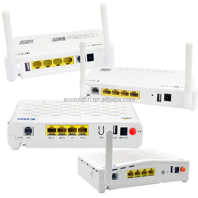 ZTE F450 1GE+3FE+1POT+2.4G WIFI EPON SUPPORT Bridge Route Mode Muti SSID WAN ACCESS F477 F663NV3A XPON ONU ONT FOR OLT