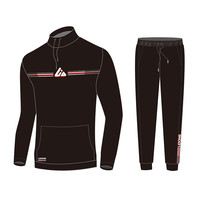 Automne hiver vêtements de sport argentine confortable maillot de Football uniforme costumes d'entraînement thaïlandais qualité Football veste survêtements