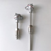 Sensor RTD de Acero Inoxidable a Prueba de Explosiones Haichen CT4 OEM con Termómetro de Brida PT100/PT1000 Simplex/Dúplex