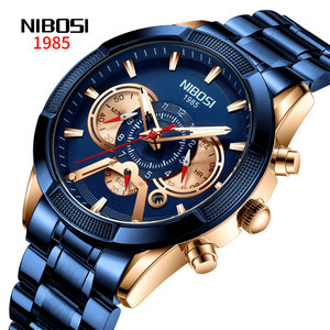 nibosi 1985 hot selling creative men quartz wristwatch luxury