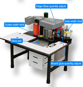 ماكينة لصق الحواف المحمولة MY50، آلة تغليف الخشب الصغيرة اليدوية للمنحنيات، ماكينة لصق الحواف الصينية المحمولة باليد - Product Image 5