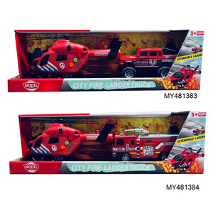 Voiture <span class=keywords><strong>de</strong></span> <span class=keywords><strong>pompier</strong></span> à inertie, véhicule d'intervention d'urgence pour enfants, hélicoptère, <span class=keywords><strong>camion</strong></span> <span class=keywords><strong>de</strong></span> police, série <span class=keywords><strong>de</strong></span> jouets, avion - Product Image 1
