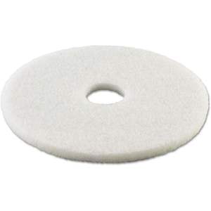 Discos de Pulido para Pisos Blancos Boardwalk BWK4012WHI de 12 Pulgadas, 5 por Caja - Product Image 1