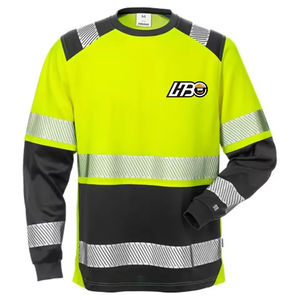 HBC Custom logo Work Wear Long Sleeve Industrial Reflective <strong>Safety</strong> <strong>Shirt</strong> Reflective High Vis <strong>Safety</strong> t <strong>Shirt</strong> Manufacture for Men - Product Image 1