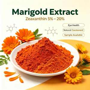 Polvere <span class=keywords><strong>di</strong></span> Calendula (Tagetes Erecta L.) ad Alta Purezza 10% 20% 50% Zeaxantina Solvente per il Supporto della Salute degli Occhi Grado Alimentare Fusto da 25kg - Product Image 1