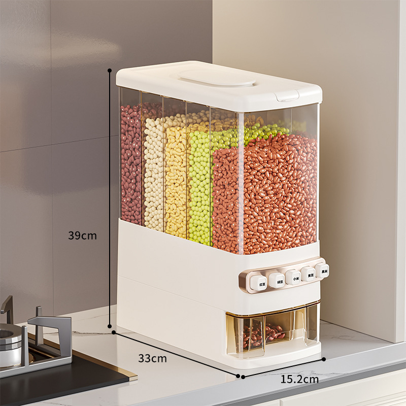 Five compartments [can hold approximately 25 catties]