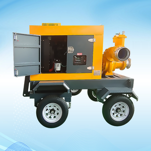 Cao đầu động cơ diesel tự mồi Bơm ly tâm với OEM tùy biến phòng chống lũ khô hoạt động áp lực cao - Product Image 3