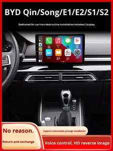 Autoradio GPS tactile Byd Qin/Song/E1/E2/S1/S2 ATTO3 avec CarPlay, Android Auto, navigation, vidéo 360°, caméra de recul et radio FM - Product Image 3