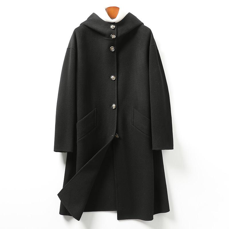 Plus Size Wool Cashmere Sweater Zipper Coat 2022 Custom Autumn Winter High End Fashionable Knit for Women Cardigans Knitted