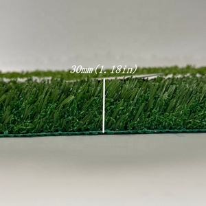 10-60mm Chiều cao cọc không bóng đá/sân bóng đá cỏ nhân tạo hấp thụ sốc vật liệu PP PE chống vi khuẩn - Product Image 5