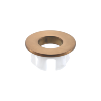 Usine 2025 nouveau design couleur Chrome bassin couvercle de débordement drains en laiton accessoires de toilette plomberie