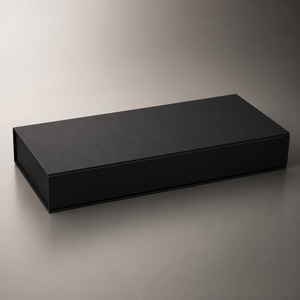 Boîte cadeau magnétique de style livre en or rose ébène pour cadeaux, impression personnalisée, rigide, robuste, de qualité supérieure, vente en gros, livraison directe d'usine - Product Image 1