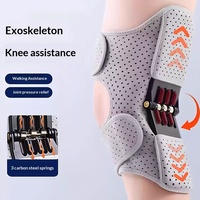 Exosquelette de soutien pour genoux d'âgés, genouillères auxiliaires pour la marche, l'escalade, la rééducation articulaire et la protection