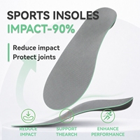 Semelles orthopédiques personnalisées de haute qualité, confortables, absorbant les chocs, avec soutien de la voûte plantaire, inserts pour chaussures, semelles pour sports de plein air