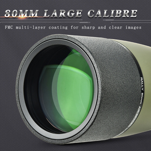 구친 조류 관찰용 줌 25-75x80 고급 BAK4 FMC 렌즈 방수 단안 망원경 삼각대 포함 - Product Image 2
